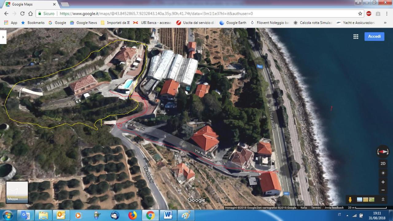 סנטו סטפנו אל מארה Villa Del Mare Ligure Terme & Spa Piscina A 37 Gradi מראה חיצוני תמונה